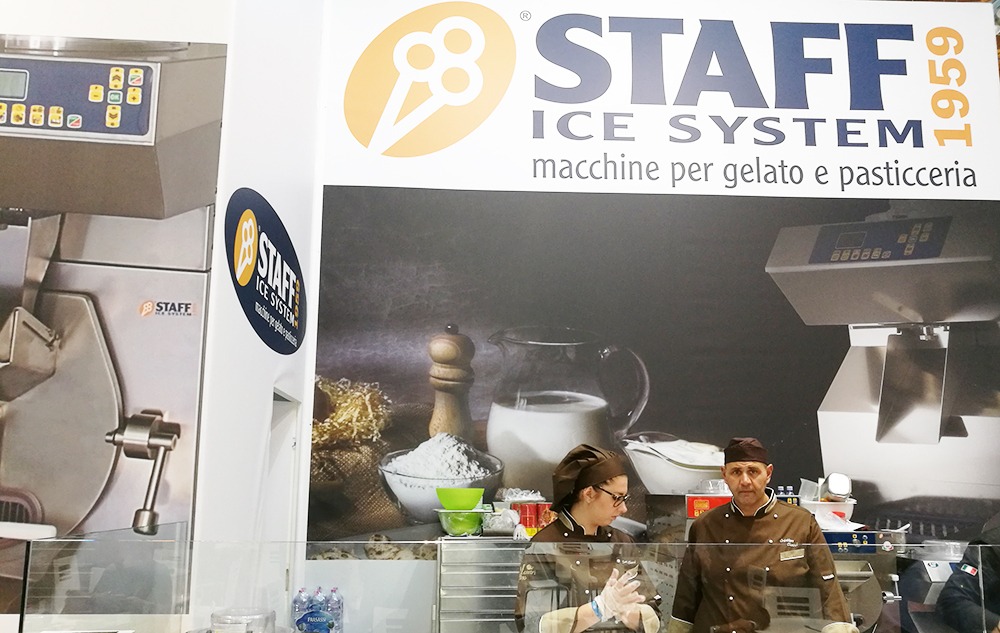 Cristian Ciacci al Sigep 2018 con Staff Ice System