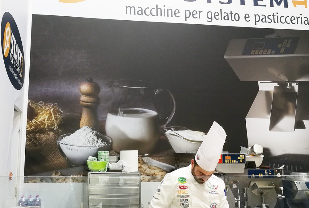 Show Cooking di Fabio Potenzano al Sigep 2018 per Staff Ice System